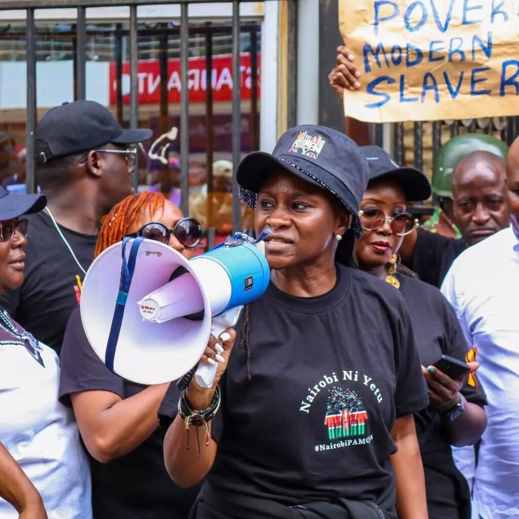 Protest on unplanned developments in Nairobi